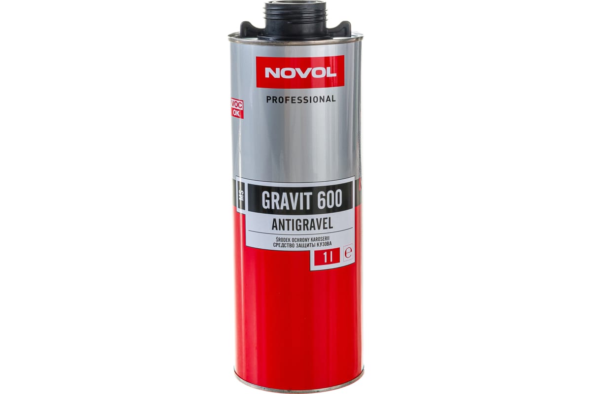 Средство защиты кузова Gravit 600 Novol 1 л черный