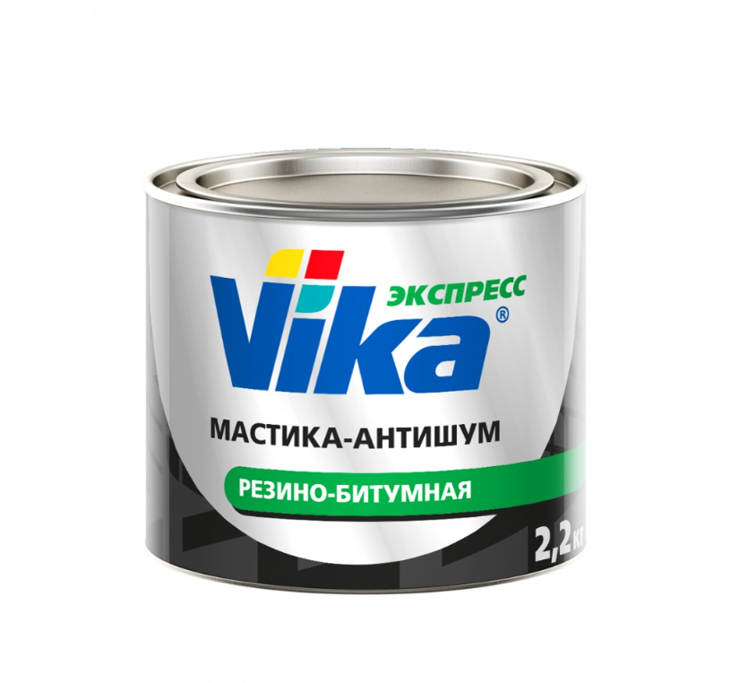Мастика антишум резино-битумная Vika 2,2 кг