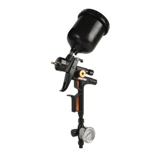 JetaPro JP5500 LVMP Краскопульт верхний пластиковый бачок 1,4 алюмин кейс