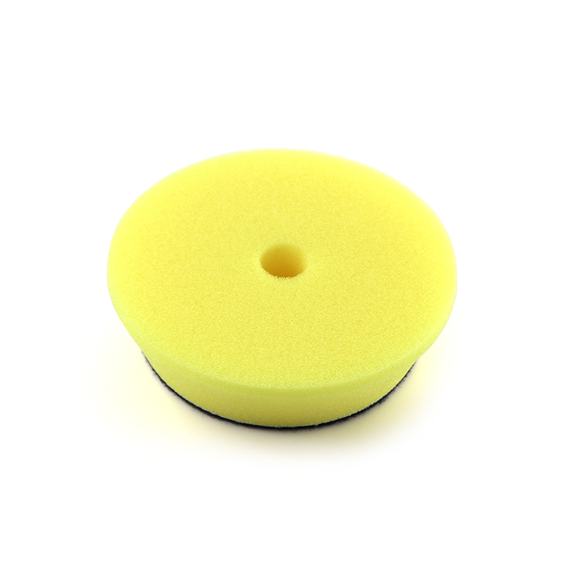 Shine Systems DA Foam Pad Yellow - полировальный круг антиголограммный желтый, 75 мм