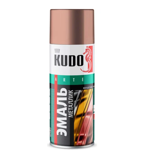Автоэмаль спрей медь Kudo 400 мл KU-1030